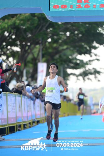Race photo from KBP City Run 2024