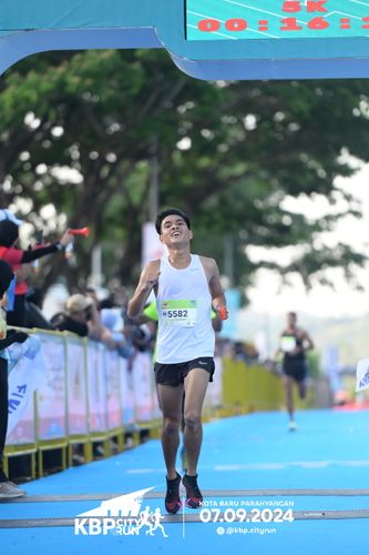 Race photo from KBP City Run 2024