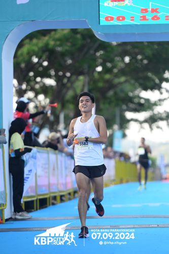 Race photo from KBP City Run 2024