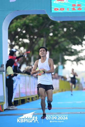 Race photo from KBP City Run 2024