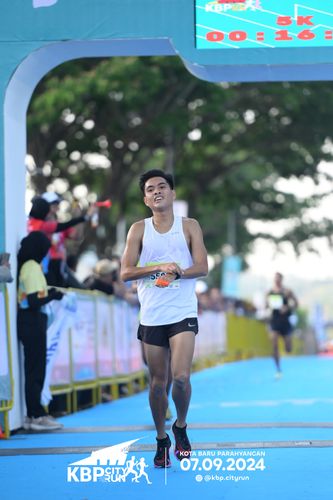 Race photo from KBP City Run 2024