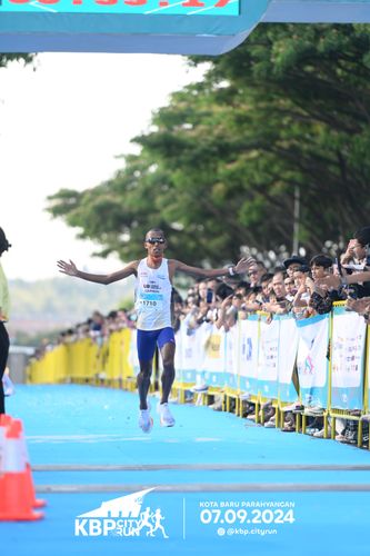 Race photo from KBP City Run 2024