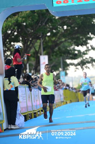 Race photo from KBP City Run 2024