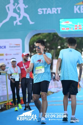 Race photo from KBP City Run 2024