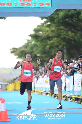Race photo from KBP City Run 2024