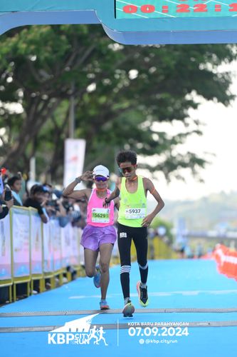 Race photo from KBP City Run 2024