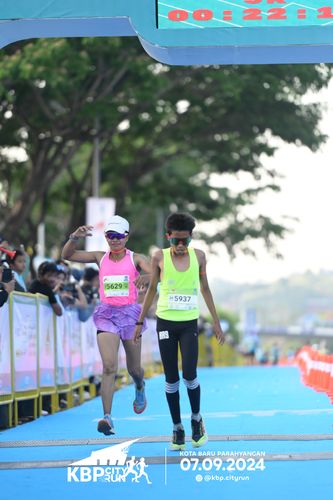 Race photo from KBP City Run 2024