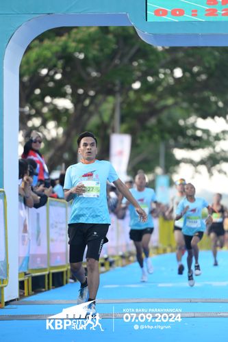 Race photo from KBP City Run 2024