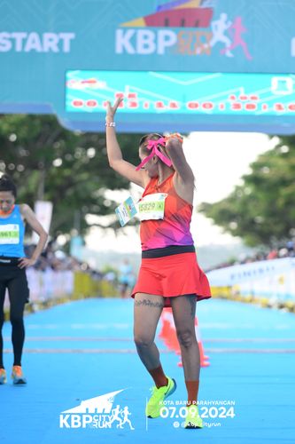 Race photo from KBP City Run 2024