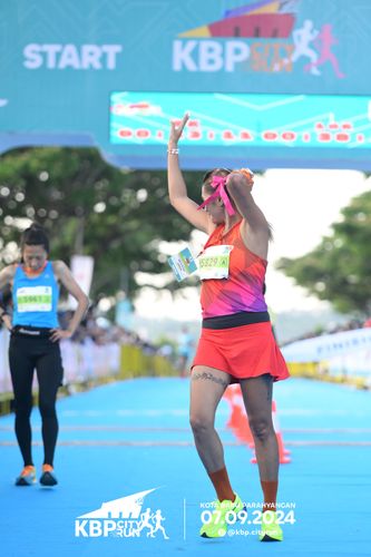 Race photo from KBP City Run 2024