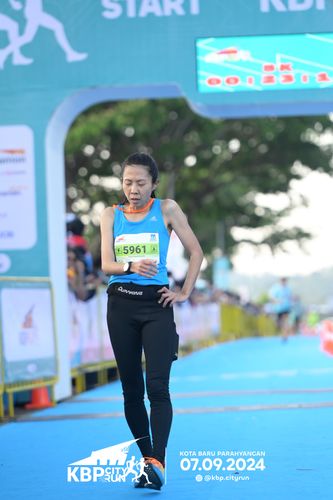 Race photo from KBP City Run 2024