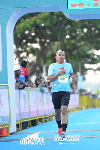 Race photo from KBP City Run 2024