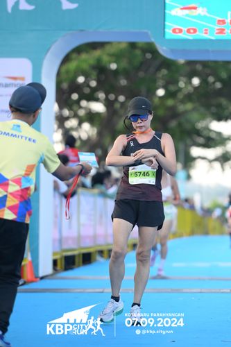 Race photo from KBP City Run 2024