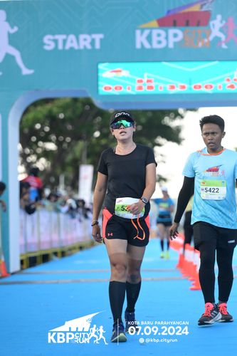 Race photo from KBP City Run 2024