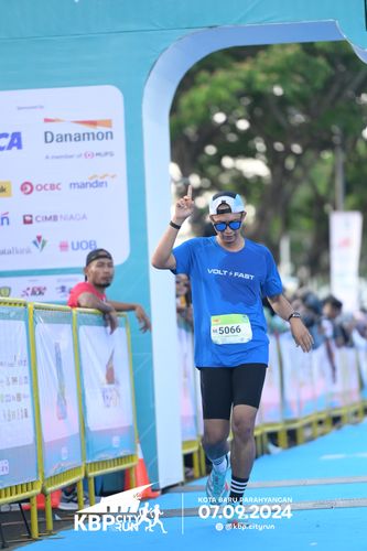 Race photo from KBP City Run 2024