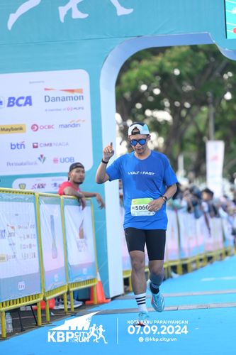 Race photo from KBP City Run 2024