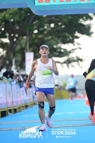 Race photo from KBP City Run 2024