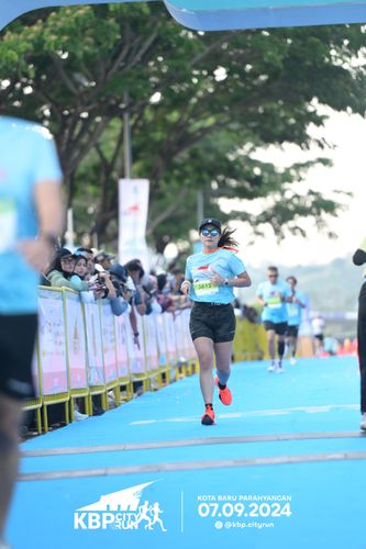Race photo from KBP City Run 2024