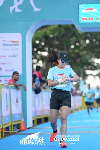 Race photo from KBP City Run 2024