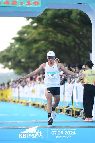 Race photo from KBP City Run 2024