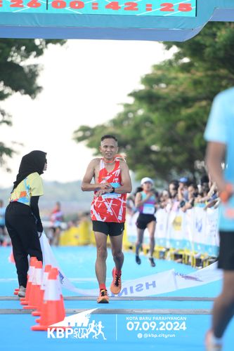 Race photo from KBP City Run 2024