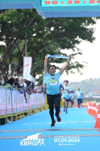 Race photo from KBP City Run 2024