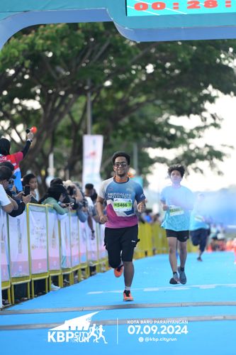 Race photo from KBP City Run 2024