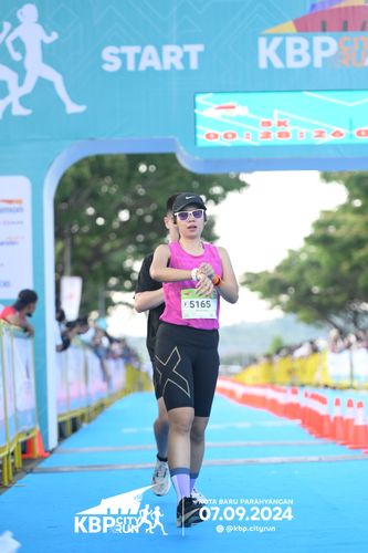 Race photo from KBP City Run 2024