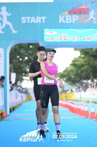 Race photo from KBP City Run 2024