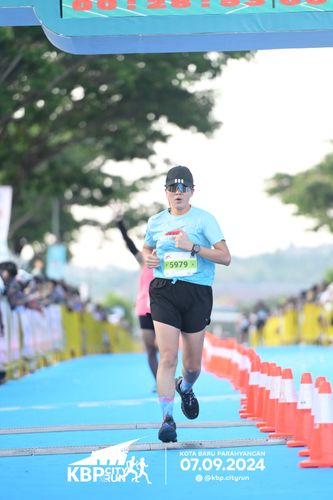 Race photo from KBP City Run 2024