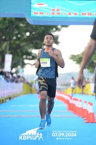 Race photo from KBP City Run 2024