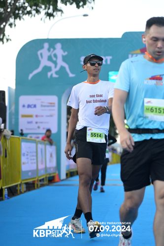 Race photo from KBP City Run 2024
