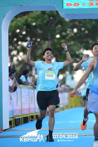 Race photo from KBP City Run 2024