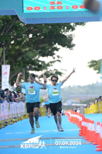 Race photo from KBP City Run 2024