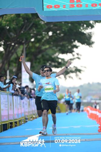 Race photo from KBP City Run 2024