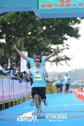 Race photo from KBP City Run 2024