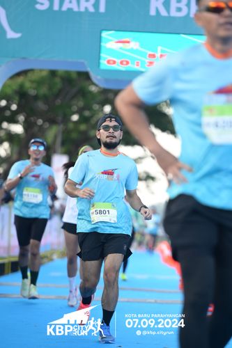 Race photo from KBP City Run 2024