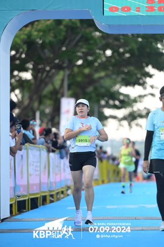Race photo from KBP City Run 2024