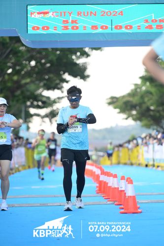 Race photo from KBP City Run 2024