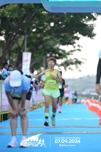 Race photo from KBP City Run 2024