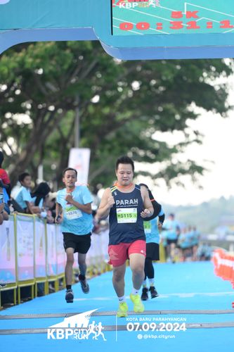Race photo from KBP City Run 2024