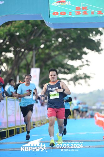 Race photo from KBP City Run 2024