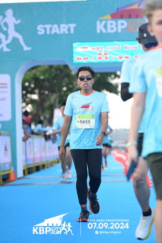 Race photo from KBP City Run 2024
