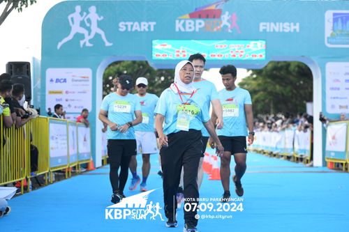 Race photo from KBP City Run 2024