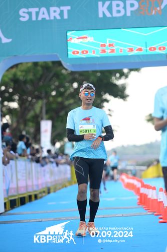 Race photo from KBP City Run 2024