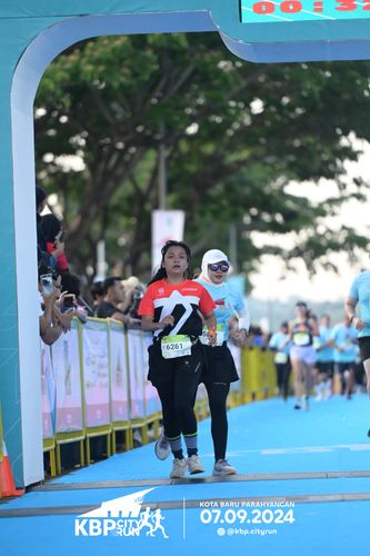Race photo from KBP City Run 2024