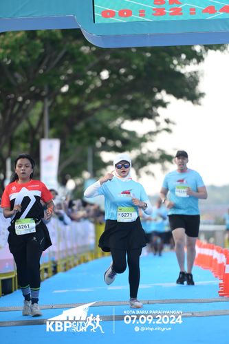 Race photo from KBP City Run 2024