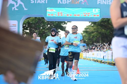 Race photo from KBP City Run 2024