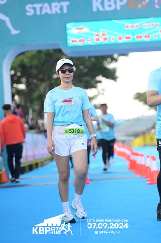 Race photo from KBP City Run 2024