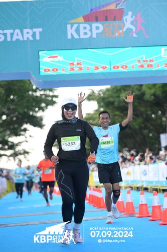 Race photo from KBP City Run 2024